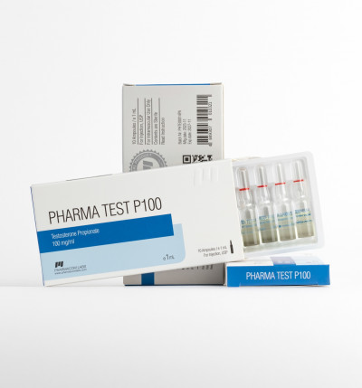 PHARMATEST P 100 Testosterone Propionate vial for bodybuilding