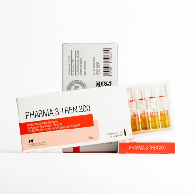 PHARMA 3 TREN 200 trenbolone blend injectable ampules