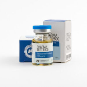 PHARMATEST E 500 high-concentration testosterone enanthate vial